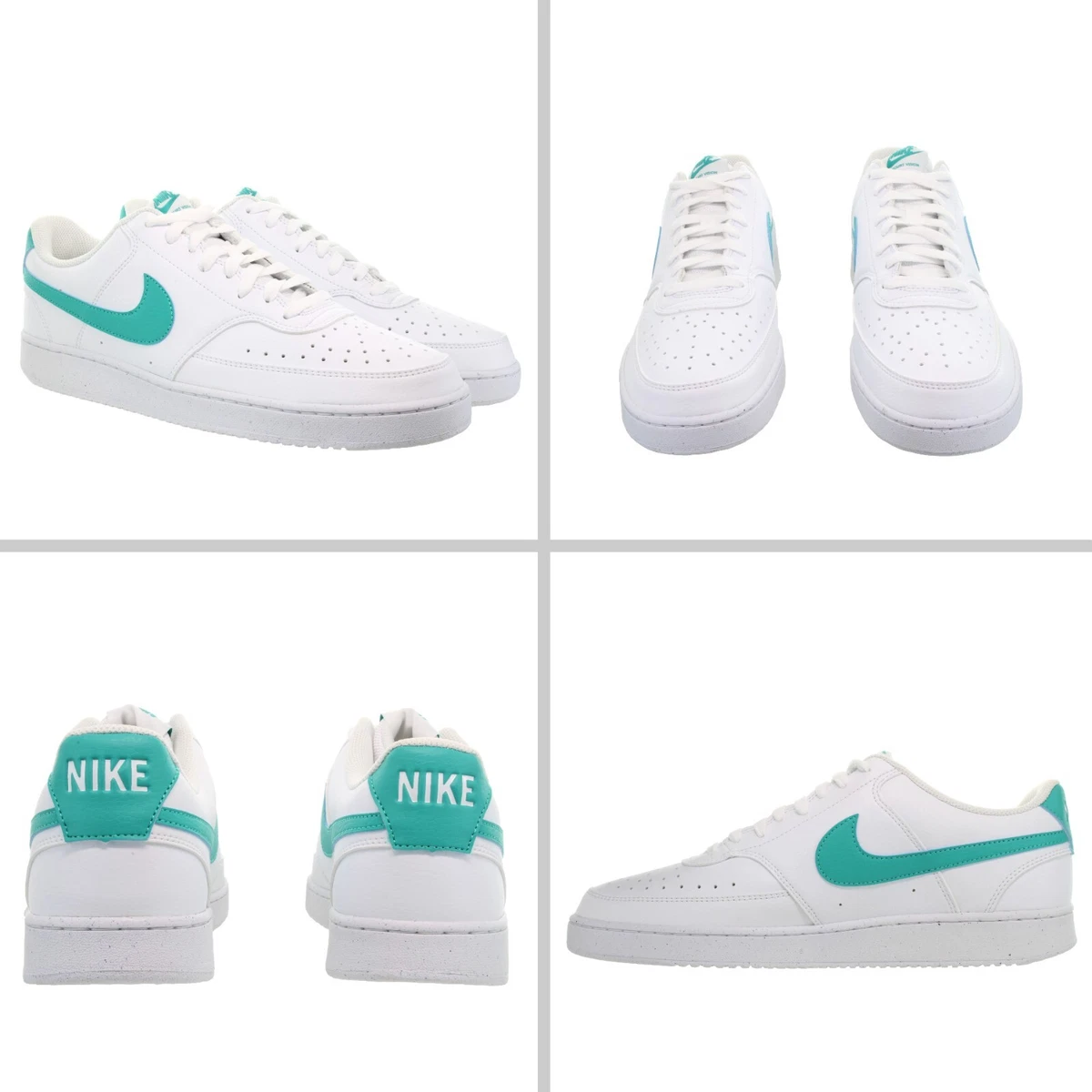 Nike Court Vision Next Nature Low White Clear Jade for Sale 