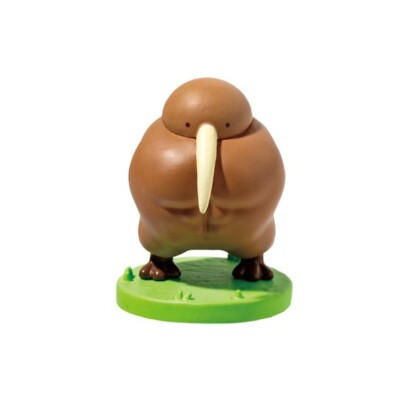 置物 kiwi Capsule Toy Muscular kiwi -No flying, so we worked out.- figure
