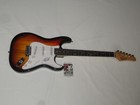 MICHAEL BOLTON SIGNED SUNBURST ELECTRIC GUITAR BLACKJACK PROOF JSA COA — photo 1
