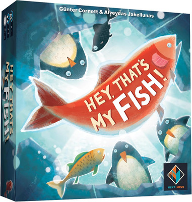 Hey, That'S My Fish! Board Game - a Strategic Penguin Fishing Adventure Game, Fu