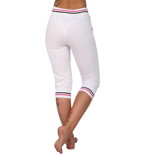 Hose Capri Sport Fitness 3/4 Niedrige Leichte Jogging Blumen 89 Flowers Taschen - Picture 28 of 36