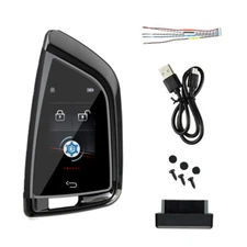 Modified Smart Remote LCD Screen Key for BMW original start/stop engine Models