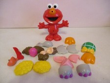 Jim Henson-Sesame Workshop-Silly Parts-Talking Elmo-8"-Fisher Price-2003