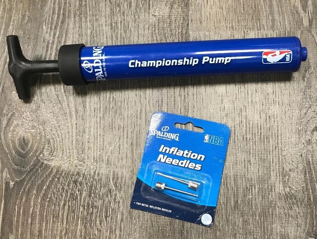 Spalding Sports Basketball Ball Air Pump Soccer Football Inflating Needles 2 Pc.