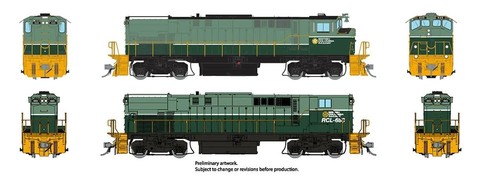 Rapido HO Scale ~ M420 British Columbia Railway #645 & #687 ~ DC Version ~ 33026 - Picture 2 of 6