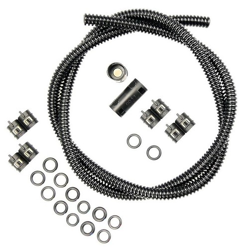 Scheibenwaschanlage Schlauch 4m Set - Mit 30 Verbindern Für Auto & Garten