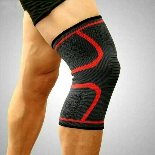 Knee Support Brace Compression Sleeve Arthritis Patella Running Sports Gym Golf - Picture 15 of 16