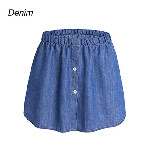 Girls Hem Adjustable Shirt Extenders Women Layering Fake Top Lower Sweep A-Line - Picture 12 of 16