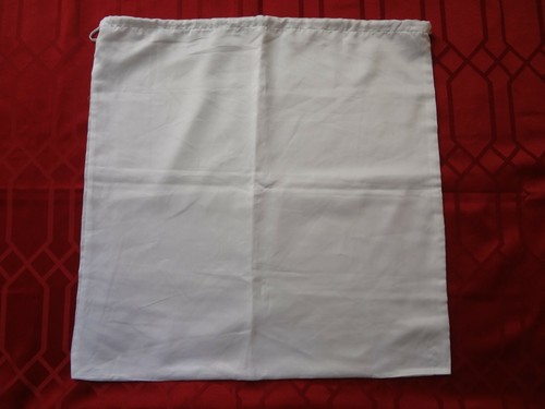 NWOT Michael Kors White Satin Protective Handbag Storage Dust Cover Bag 22" - Picture 4 of 4