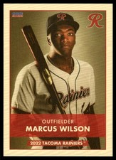 2022 Marcus Wilson Choice Rookie Minor League Card Tacoma Rainers