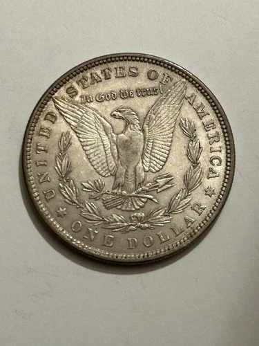 Morgan 1879 Silver Dollar $1 Coin United States Business Strike 0.9 Fineness