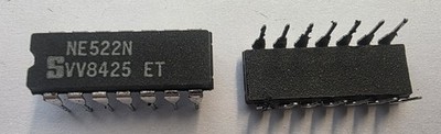 NE522N   Philips/NXP  High Speed Dual Differential Comparator  Dip 1 4 #B-497-04