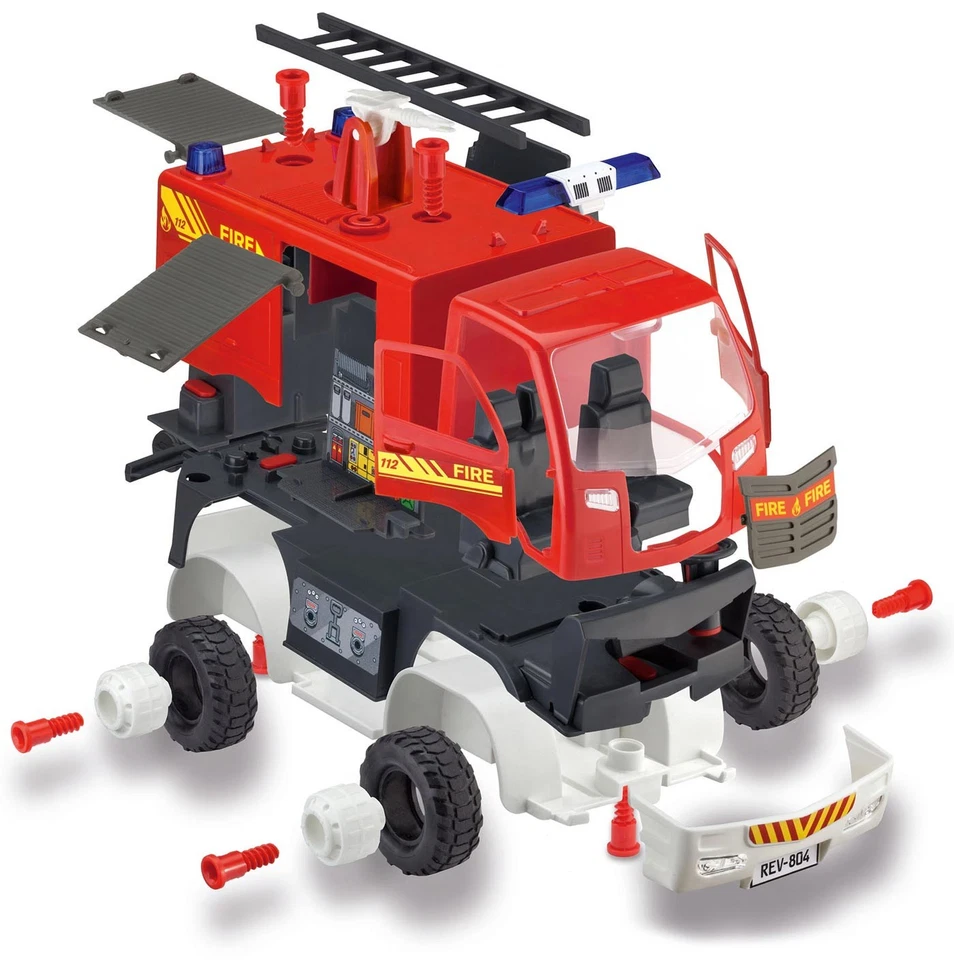Revell 00804 : Kit Junior Camion De Pompiers (À Partir De 4 Ans) - Photo 2/2