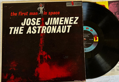 Jose Jimenez - The Astronaut First Man in Space 1960 Kapp KL1238 LP - Comedy VG+