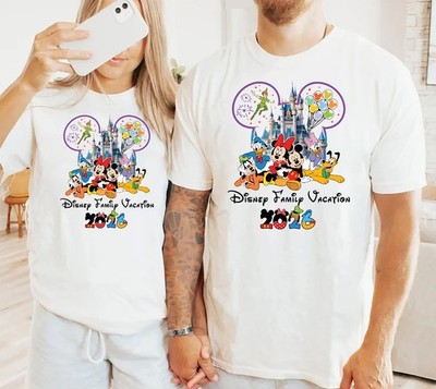 Disney Vacation 2026 Watercolor princess 2026 Shirts, Peter disney Vacation