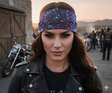Dreamcatcher Feathers Rhinestones Danbando Bandanna Head Wrap Sweatband Headband