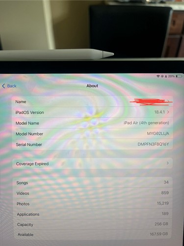 iPad Air 11 Inch 4th Gen 256 GB + Magic Keyboard + Pen. (FULL SET!) - Picture 4 of 6