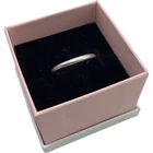 PANDORA Sterling Silver Ring Size M Women's Simple Band TH