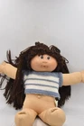 Vintage 1978–1984 Cabbage Patch Kids Doll Jesmar Brown Hair Freckles 45cm