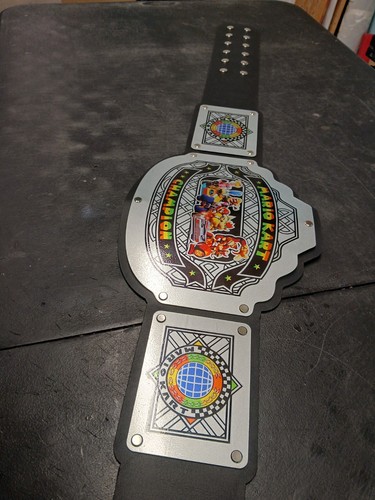 Mario Kart Championship Belt Wrestling Wwe Yoshi New Sega Super Nintendo Gaming - Picture 4 of 5