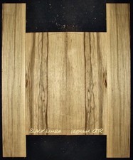 Guitare Luthier Tonewood PREMIUM NOIR LIMBA dos acoustique côtés SET dos arrière