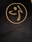 ZUMBA SWAROVSKY CRISTALS METALLIC BRONZE BLACK JACKET — photo 3