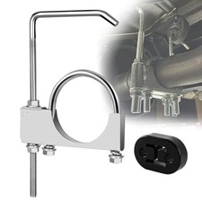 Universal 2.5" Exhaust Hangers, Stainless Steel Exhaust Clamp 1Pcs 2.5 Inch
