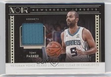 2018-19 Panini Noir Newsreels Jerseys 48/65 Tony Parker #NJ-TPK HOF 1yj