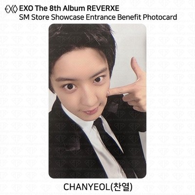 EXO 8th Album REVERXE Fan Show Case Entrance Benefit Photocard