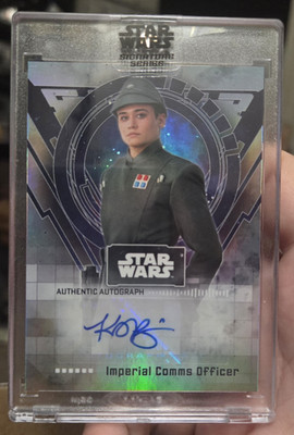 Topps 2024 Star Wars Signature Series Mandalorian A-KO Katy O'Brian Auto