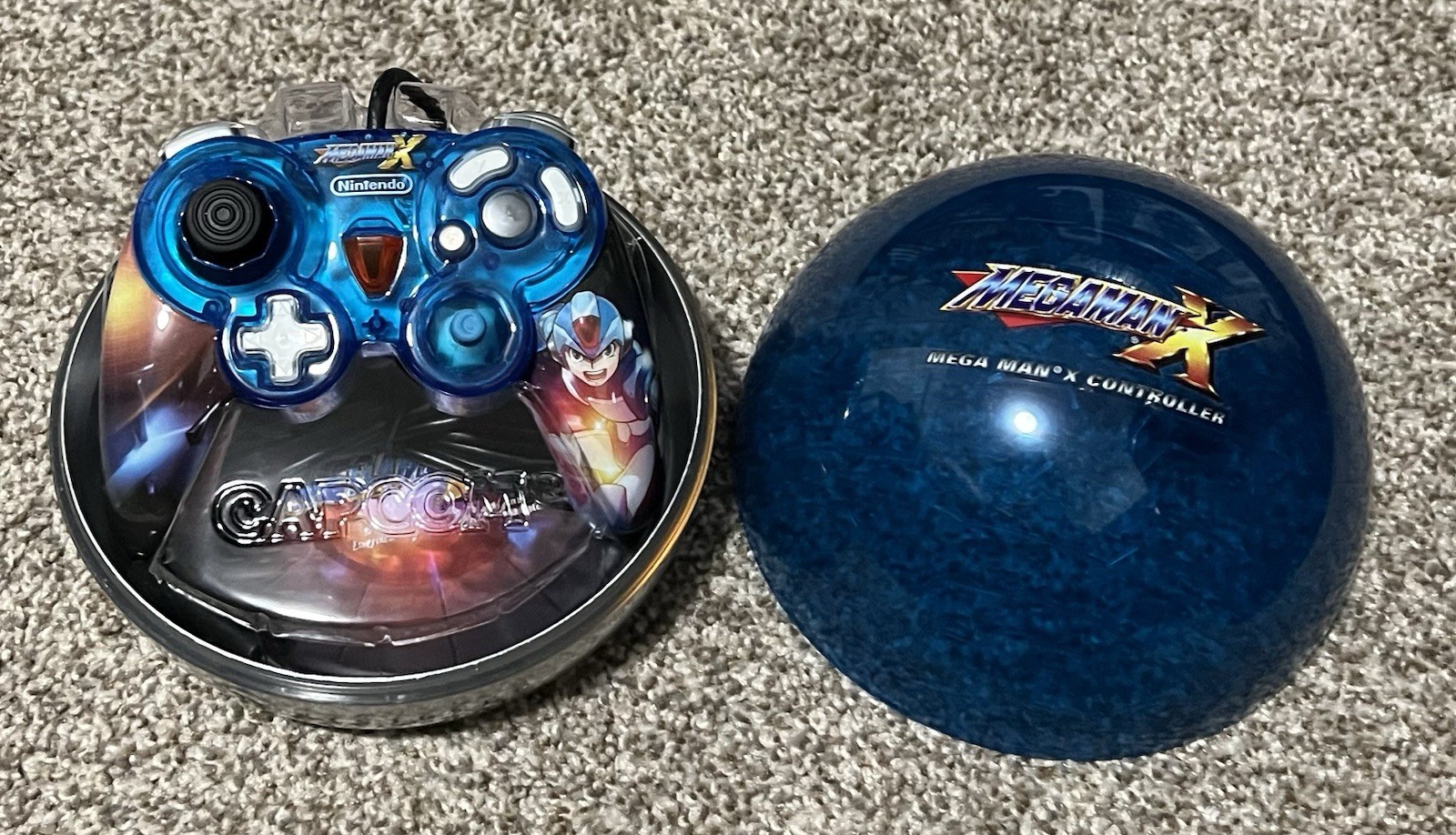 Mega Man X Controller Nintendo Game Cube Capcom Nubytech MegaMan X RARE