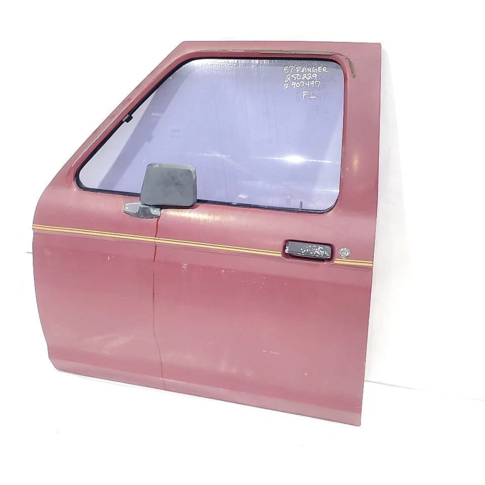 Ford Ranger Ford Bronco II 1984 1985 1986 1987 1988 OEM puerta del conductor manual Foto 3 de 4
