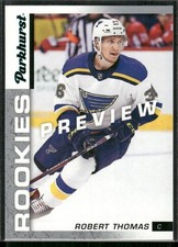 2018-19 Upper Deck Parkhurst Rookies Previews Robert Thomas St. Louis Blues