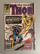 Mighty Thor 391, VF/NM 9.0, Marvel 1988, Ron Frenz, Mongoose, 1st Eric Masterson