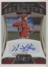 2021 Panini Select Selective Signatures Holo Prizm 17/49 Kwang-Hyun Kim Auto c8a