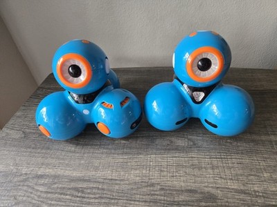 Wonder Workshop Dash Robot DA01 Blue Interactive STEM Toy Tested Works, No Cords