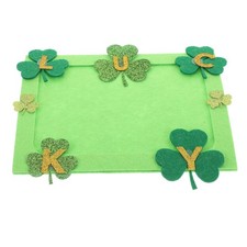 St. Patrick's Day - Decorazioni fai da te -kit fai da te -cornice portafoto