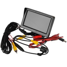 Car Monitor Night Vision Reverse Camera Backup Rear View Rearview Parking Kit