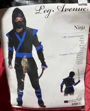 Leg Avenue Ninja Men's Fancy-Dress Costume for Adult, M/L