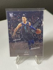 JALEN BRUNSON 2018-19 Panini Chronicles Luminance ROOKIE card New York Knicks RC. rookie card picture