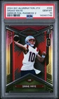 2024 Wild Card Alumination Drake Maye MIRROR FOIL Rainbow Rookie #'D 7/12 PSA 10