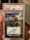 2024 Bowman Chrome Paul Skenes Rookie Auto Blue #/150 PSA 9 minty