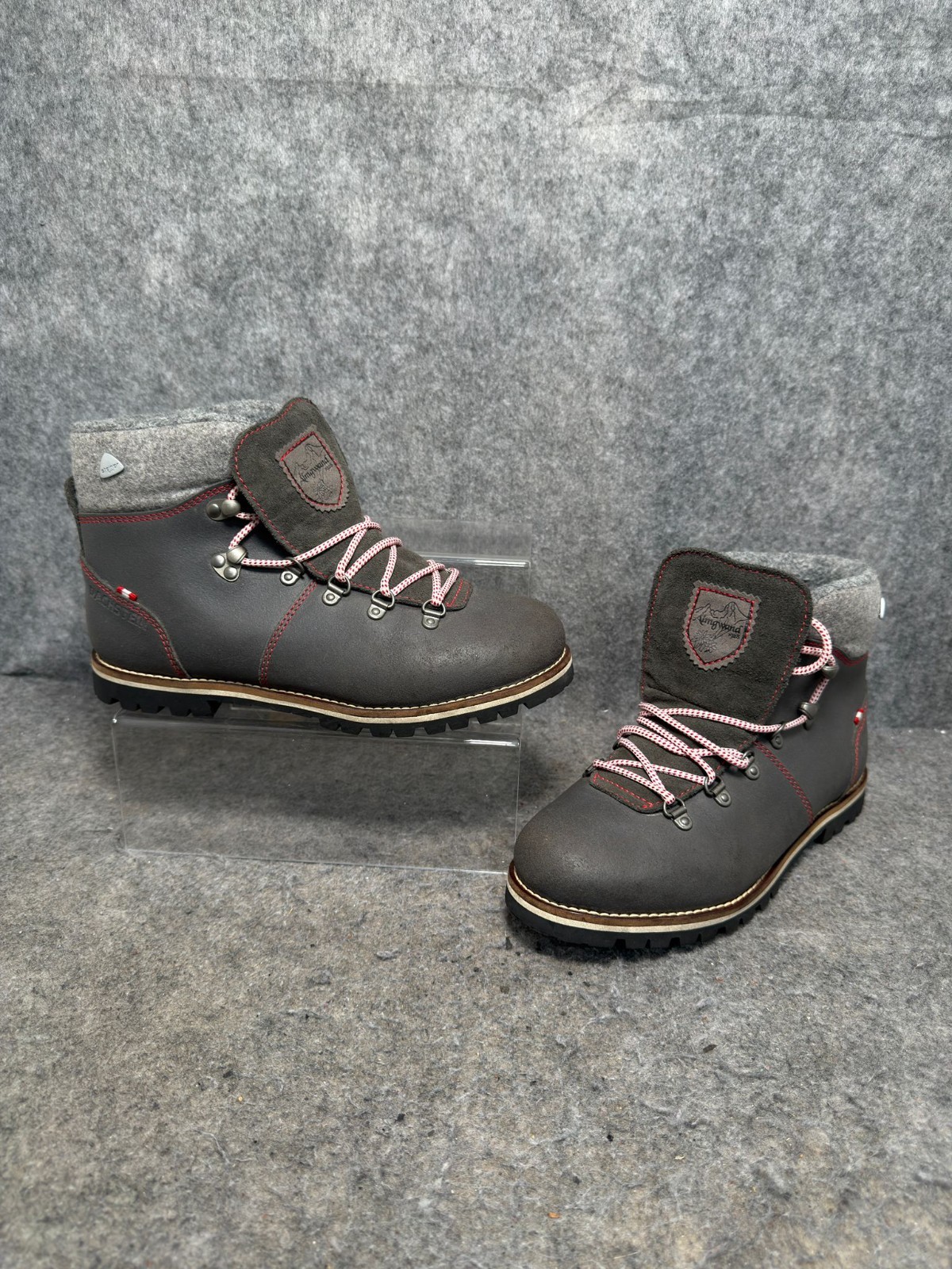 Botas Dachstein para mujer Reino Unido 6 cuero marrón Almgwand 1928 con cordones caminar senderismo