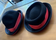 2 vintage Juggling Hat Hats - Made in Denmark designed by Nils Poll