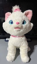 Disney Store Aristocats Marie Plush White Cat Stuffed Animal Toy 12"