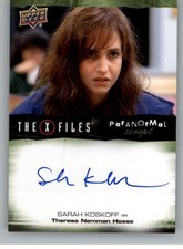 2019 Upper Deck X-Files UFOs and Aliens Autograph and Sketch card Pick From List