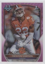 2022 Bowman U Chrome Pink Refractor Trenton Simpson #45 x2o