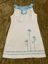 Lilly Pulitzer Cotton Tulip Print Dress Size 6 Resort Wear, Summer Dress