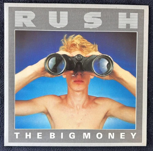 RUSH 'THE BIG MONEY' 7'' SINGLE MERCURY RECORDS RUSH12 1985 + PIC SLEEVE