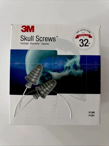 Earplugs Scullscrew 3M P1301 120 Pcs - product listing photo